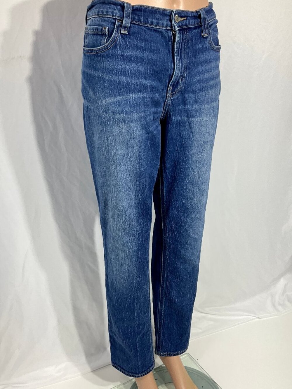 Old Navy Sz 8 WOW Boyfriend Jeans Midrise Womens Denim